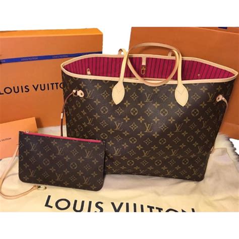 neverfull gm pivoine|LOUIS VUITTON Monogram Neverfull MM GM Pochette Pivoine .